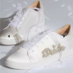 BETSEY JOHNSON X DB jeweled bride sneakers
